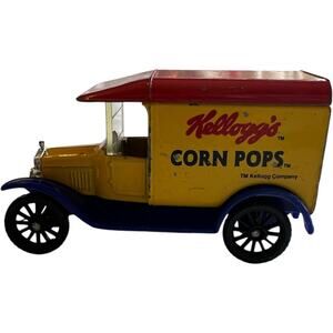 1989 Matchbox Kellogg's Corn Pops Delivery Truck Yellow Red